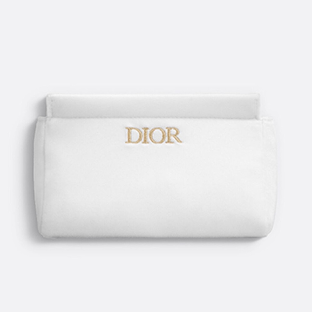 brand new White Dior Pouch in box